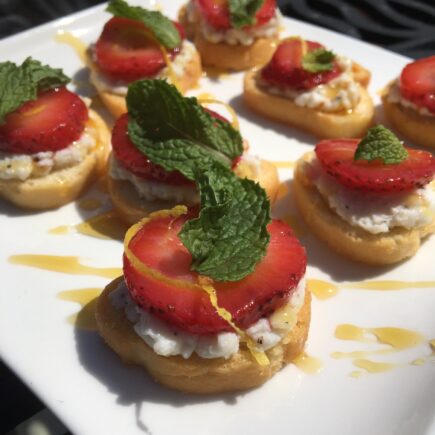 Sweet & Savory Bruschetta