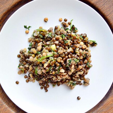 Simple Lentil Sauté