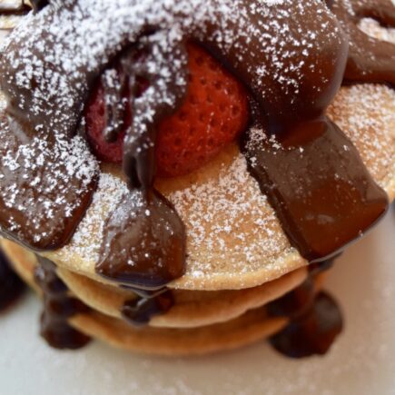 Chocolate Espresso Pancakes