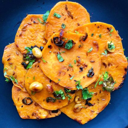 Indian Scalloped Sweet Potatoes