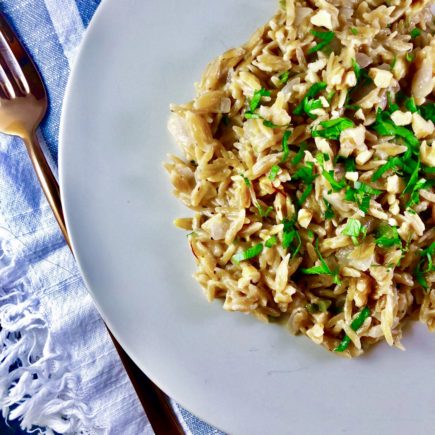 One Pot Garlic-Saffron ‘Risotto’