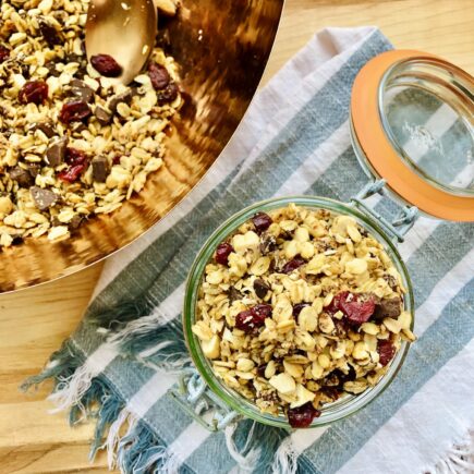 Saffron Cashew Granola