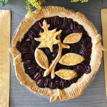 Vegan Chocolate Pecan Pie