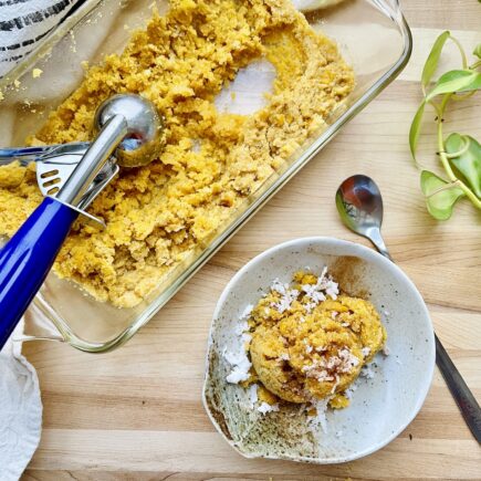 Vegan Mexican Sweet Corn Cake