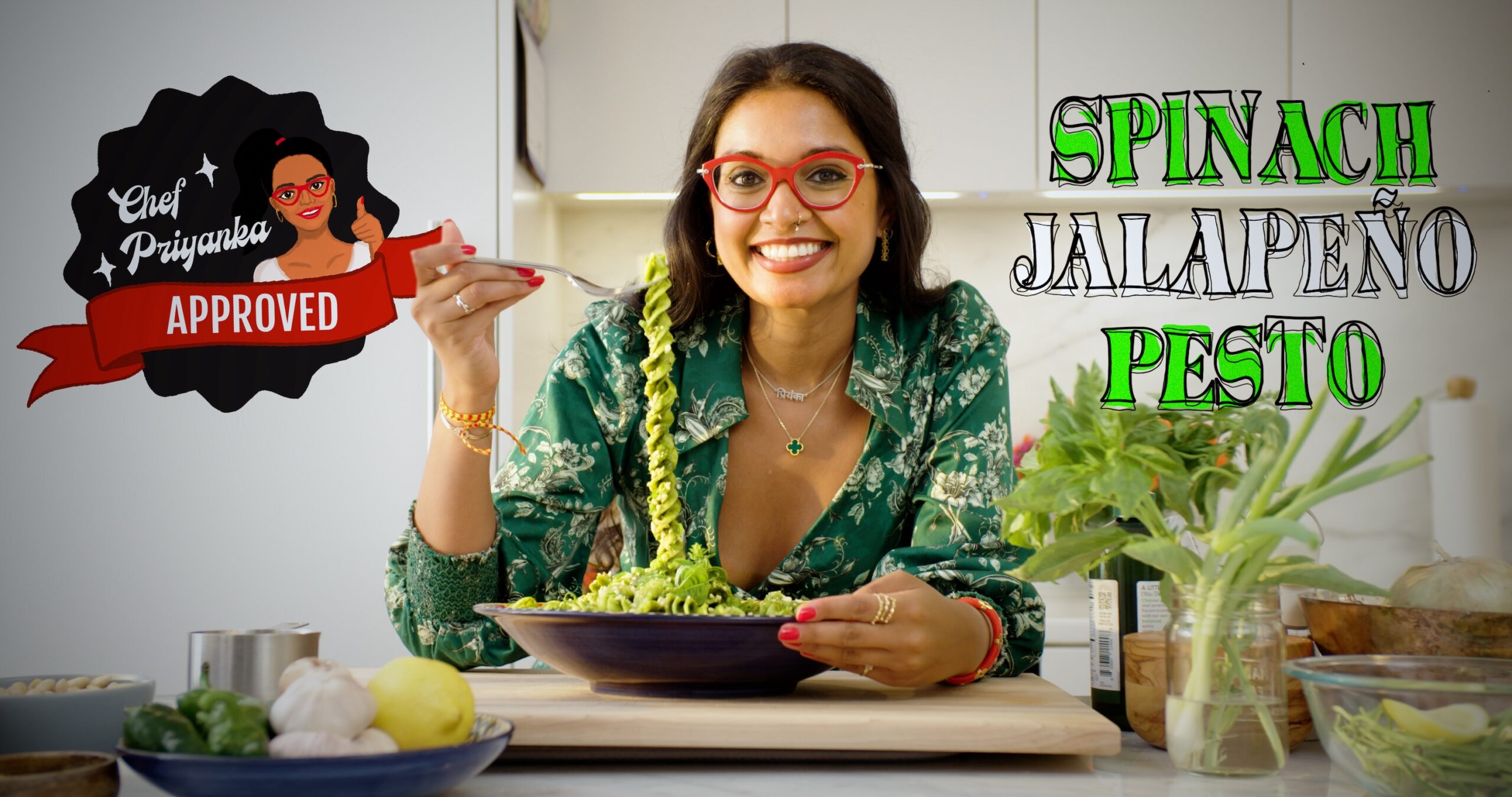 Spinach-Jalapeño Pesto | MAKE IT VEGAN