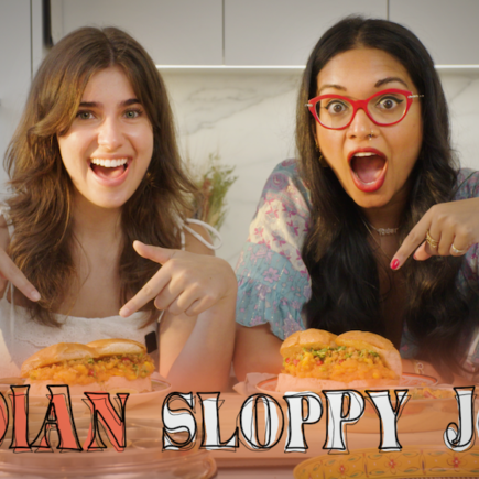 Indian Sloppy Joes | MAKE IT VEGAN