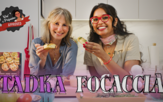 Tadka Focaccia | MAKE IT VEGAN