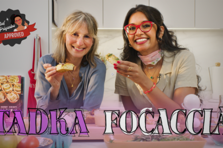 Tadka Focaccia | MAKE IT VEGAN