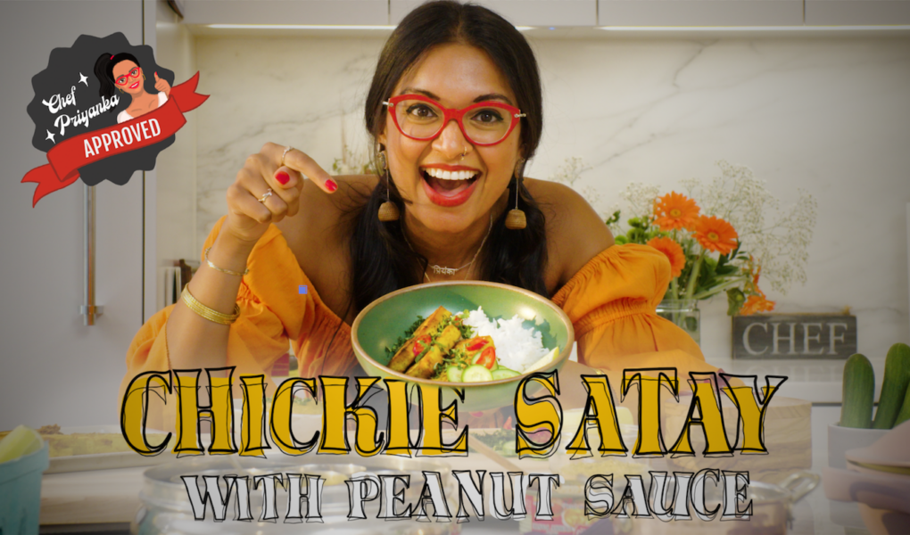 Chick’n Satay with Peanut Sauce | MAKE IT VEGAN